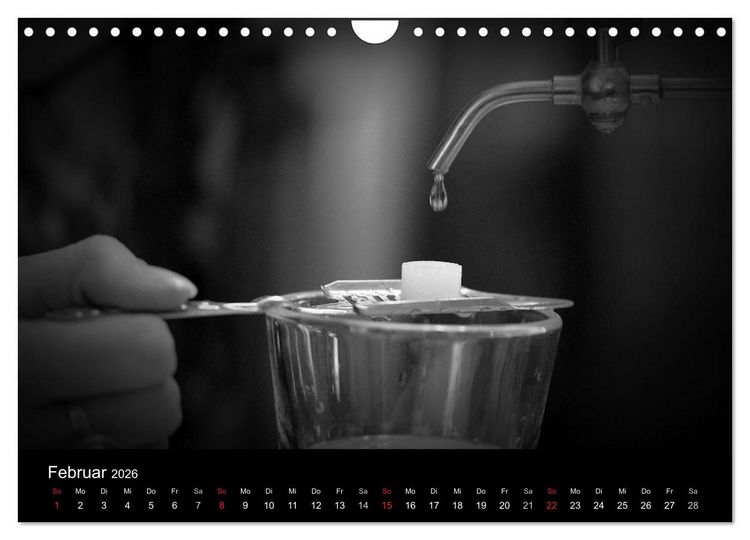 Produktbild: Absinthe (Wandkalender 2026 DIN A4 quer), CALVENDO Monatskalender