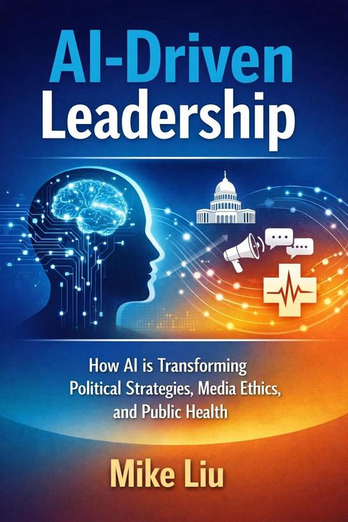 Produktbild: AI-Driven Leadership: How AI is Transforming Political Strategies, Media Ethics, and Public Health