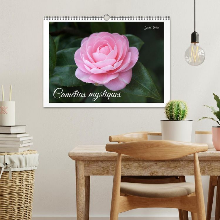 Produktbild: Cam&eacute;lias mystiques (Calendrier mural 2026 DIN A3 vertical), CALVENDO calendrier mensuel
