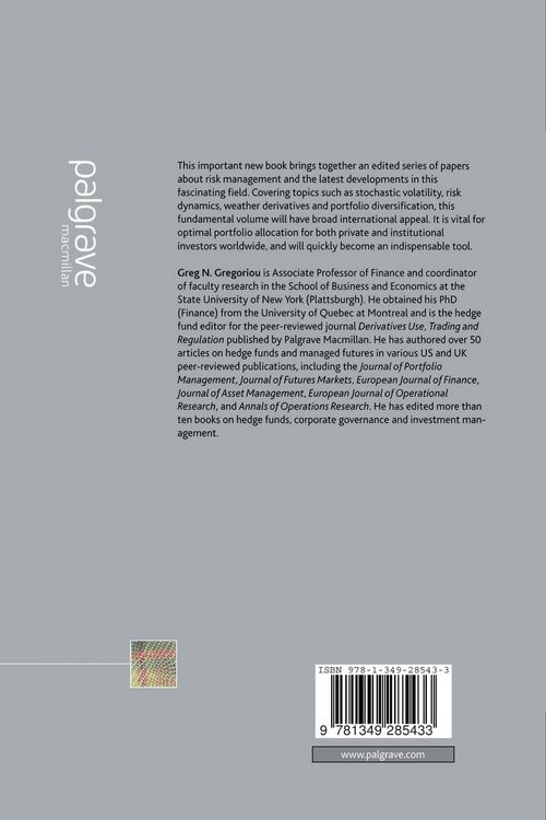Produktbild: Advances in Risk Management