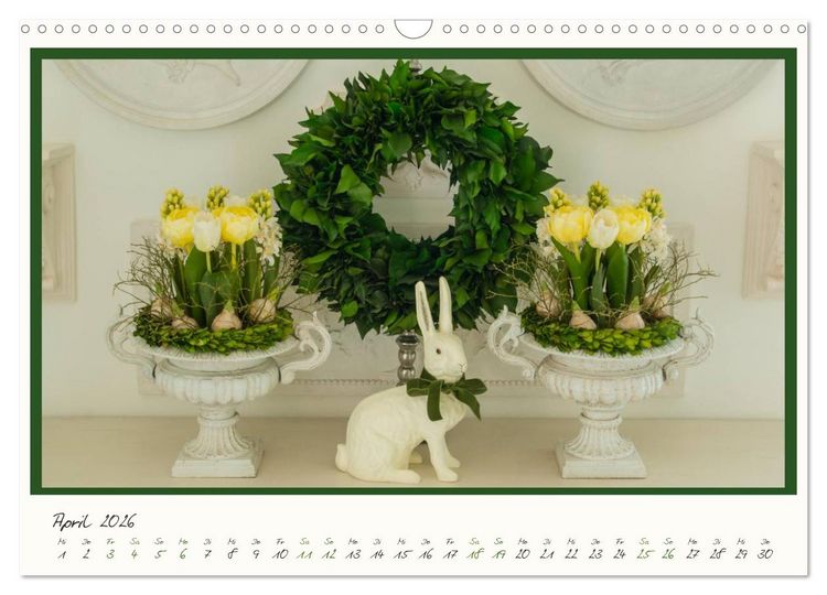 Produktbild: Raum f&uuml;r Blumen (Wandkalender 2026 DIN A3 quer), CALVENDO Monatskalender