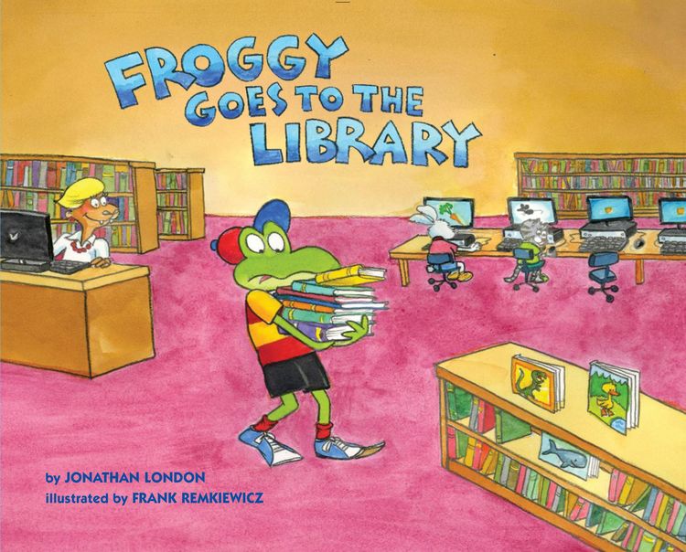 Produktbild: Froggy Goes to the Library