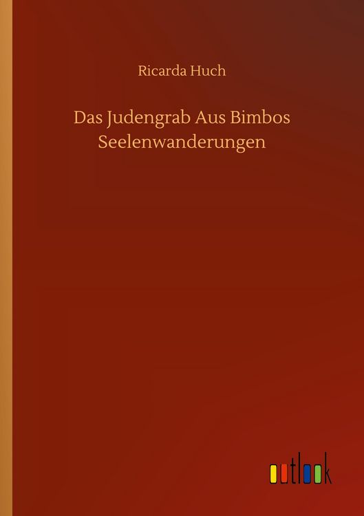 Produktbild: Das Judengrab Aus Bimbos Seelenwanderungen