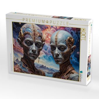 Produktbild: CALVENDO Puzzle Erwartung: "Hinter dem Horizont wartet die n&auml;chste Frage." | 1000 Teile Lege-Gr&ouml;&szlig;e 64x48cm Foto-Puzzle f&uuml;r gl&uuml;ckliche Stunden