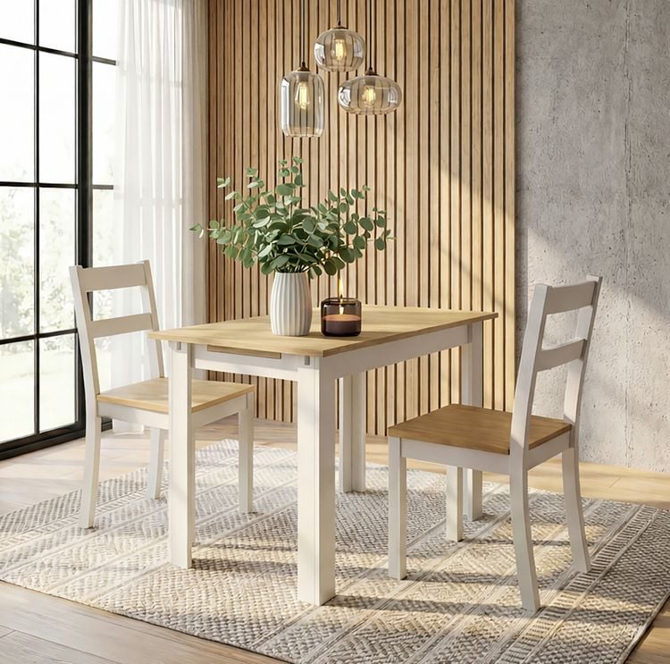 Produktbild: Esstisch K&uuml;chentisch Pesoli ausziehbar 120-160 cm