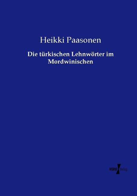 Produktbild: Die t&uuml;rkischen Lehnw&ouml;rter im Mordwinischen
