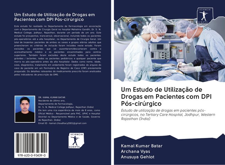 Produktbild: Um Estudo de Utiliza&ccedil;&atilde;o de Drogas em Pacientes com DPI P&oacute;s-cir&uacute;rgico