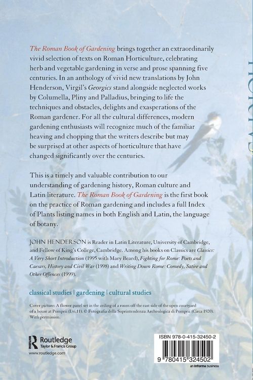 Produktbild: The Roman Book of Gardening