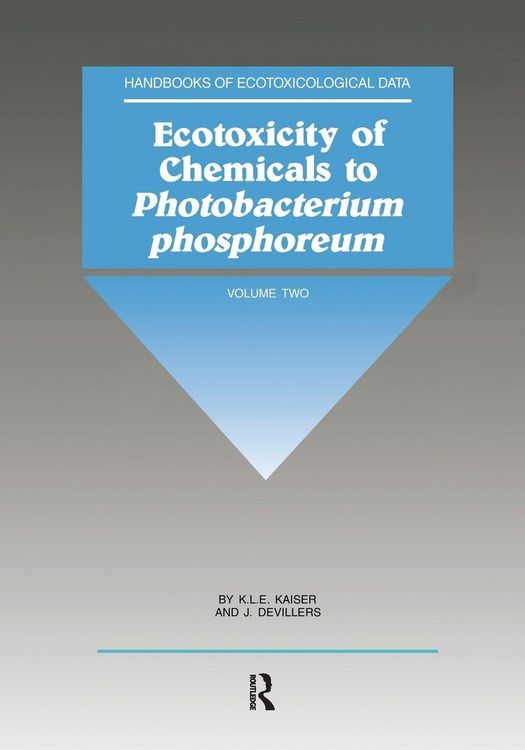 Produktbild: Ecotoxicity of Chemicals to Photobacterium Phosphoreum