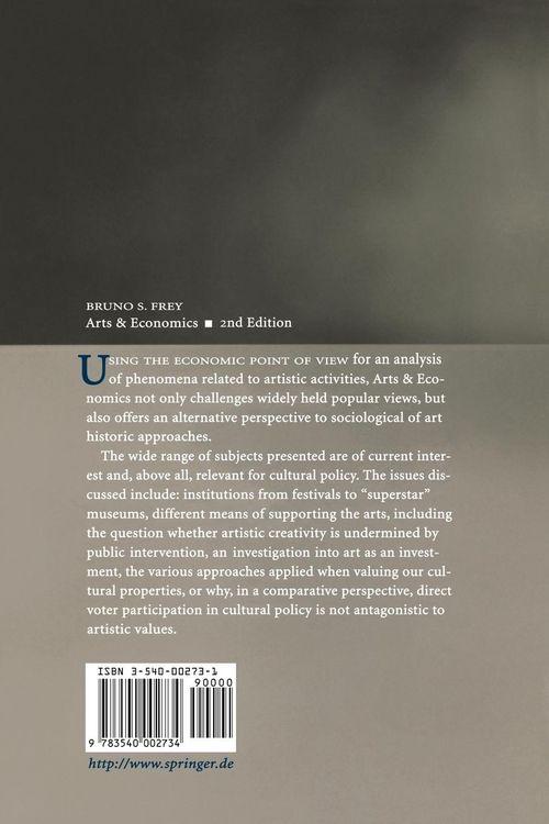 Produktbild: Arts & Economics