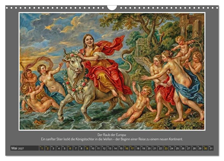 Produktbild: G&ouml;tterfunken und Leidenschaft (Wandkalender 2027 DIN A3 quer), CALVENDO Monatskalender
