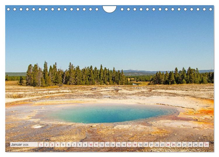 Produktbild: USA - National und State Parks im Nordwesten (Wandkalender 2026 DIN A4 quer), CALVENDO Monatskalender