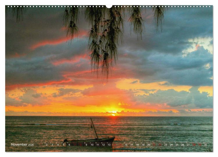 Produktbild: Mauritius - Die Perle im Indischen Ozean (Wandkalender 2026 DIN A2 quer), CALVENDO Monatskalender