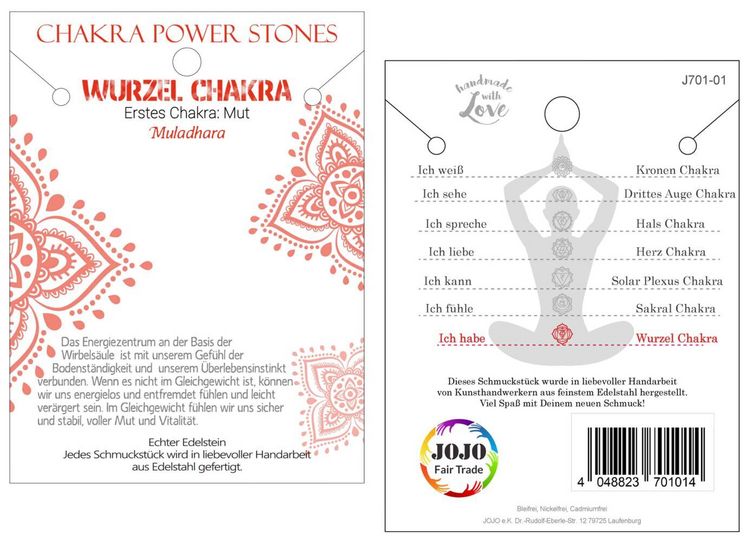 Produktbild: Sortiment Chakra Power Stones Armb&auml;nder, 28 St&uuml;ck sortiert