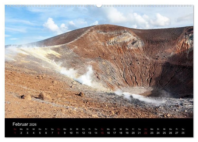 Produktbild: Liparische Inseln (hochwertiger Premium Wandkalender 2026 DIN A2 quer), Kunstdruck in Hochglanz