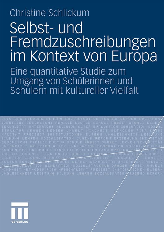 Produktbild: Selbst- und Fremdzuschreibungen im Kontext von Europa