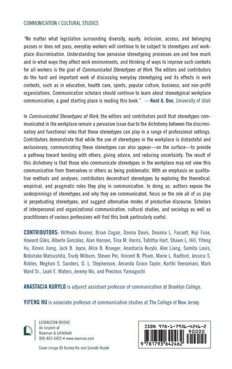 Produktbild: Communicated Stereotypes at Work