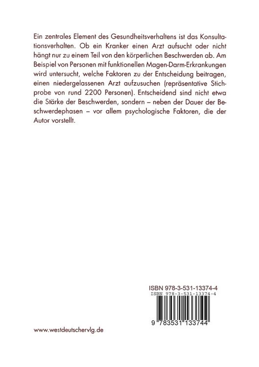 Produktbild: Gesundheitsverhalten