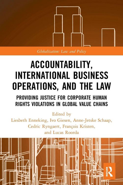 Produktbild: Accountability, International Business Operations and the Law