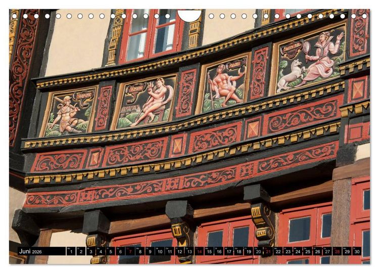 Produktbild: Hildesheimer Ansichten (Wandkalender 2026 DIN A4 quer), CALVENDO Monatskalender