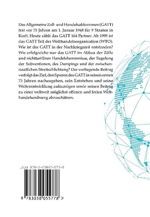 Produktbild: 75 Jahre GATT
