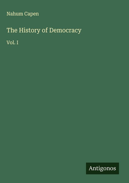 Produktbild: The History of Democracy