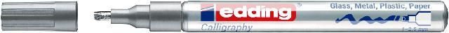 Produktbild: EDDING&reg; Paint Marker 753 Calligraphy, silber metallic