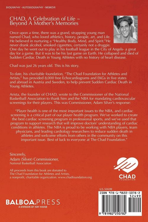 Produktbild: Chad, a Celebration of Life ~ Beyond a Mother's Memories