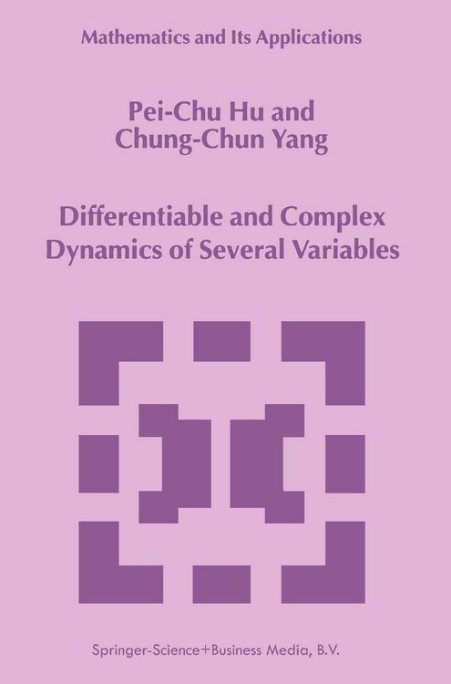 Produktbild: Differentiable and Complex Dynamics of Several Variables