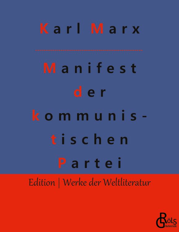Produktbild: Manifest der kommunistischen Partei