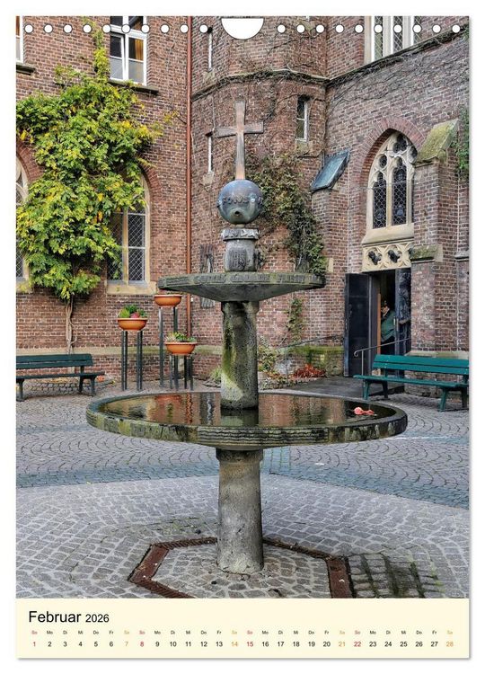 Produktbild: Wallfahrt nach Kevelaer (Wandkalender 2026 DIN A4 hoch), CALVENDO Monatskalender