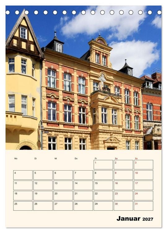 Produktbild: Luckau &ndash; Herz der Niederlausitz (Tischkalender 2027 DIN A5 hoch), CALVENDO Monatskalender