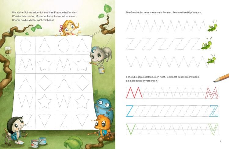 Produktbild: Die kleine Spinne Widerlich - Meine ersten Buchstaben