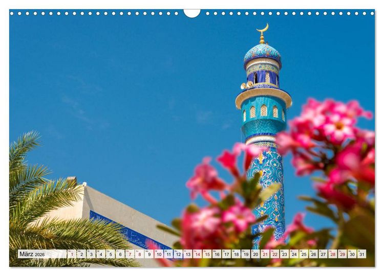 Produktbild: Entlang der K&uuml;ste von Muscat (Wandkalender 2026 DIN A3 quer), CALVENDO Monatskalender