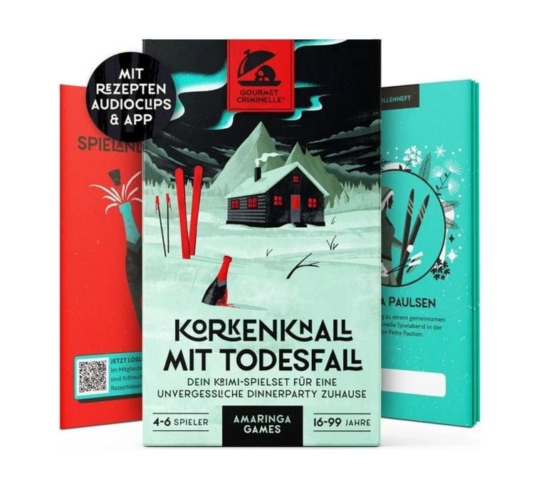 Produktbild: Gourmet Criminelle - Korkenknall mit Todesfall - Krimidinner