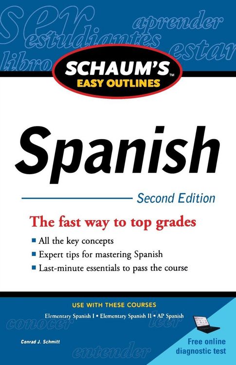 Produktbild: Schaum's Easy Outline of Spanish, Second Edition