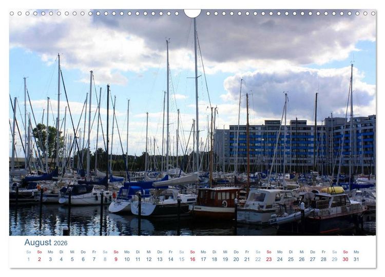 Produktbild: Schwansen 2026. Impressionen zwischen Schlei und Ostsee (Wandkalender 2026 DIN A3 quer), CALVENDO Monatskalender