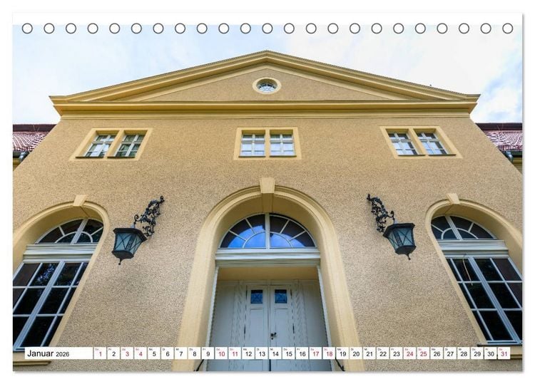 Produktbild: Schloss Bad Muskau (Tischkalender 2026 DIN A5 quer), CALVENDO Monatskalender