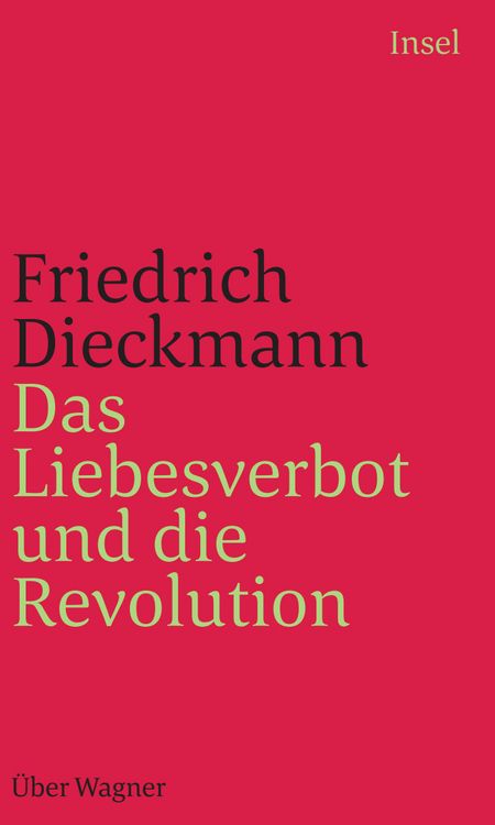 Produktbild: Das Liebesverbot und die Revolution