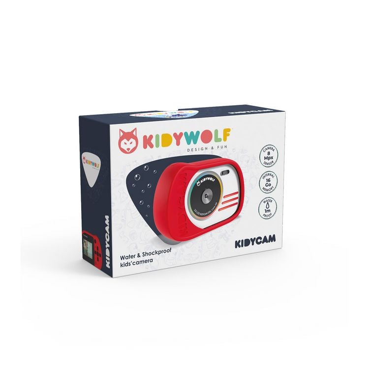 Produktbild: KIDYWOLF Foto- und Videokamera rot