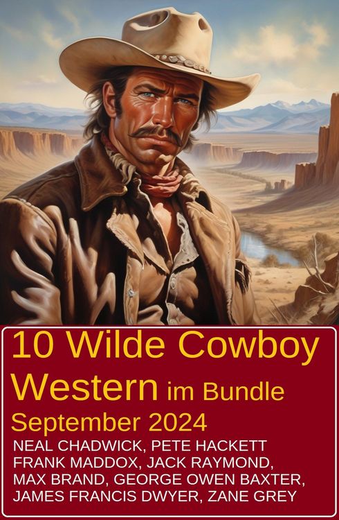 Produktbild: 10 Wilde Cowboy Western im Bundle September 2024