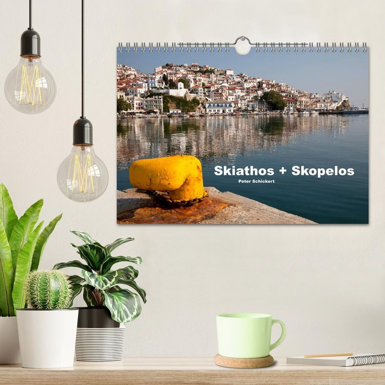 Produktbild: Skiathos + Skopelos (Wandkalender 2026 DIN A4 quer), CALVENDO Monatskalender