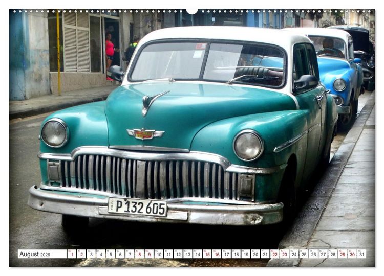 Produktbild: DESOTO VETERANEN (hochwertiger Premium Wandkalender 2026 DIN A2 quer), Kunstdruck in Hochglanz