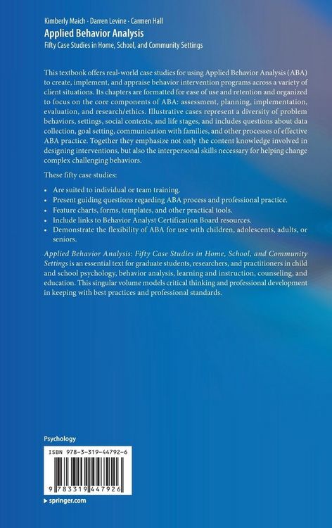 Produktbild: Applied Behavior Analysis