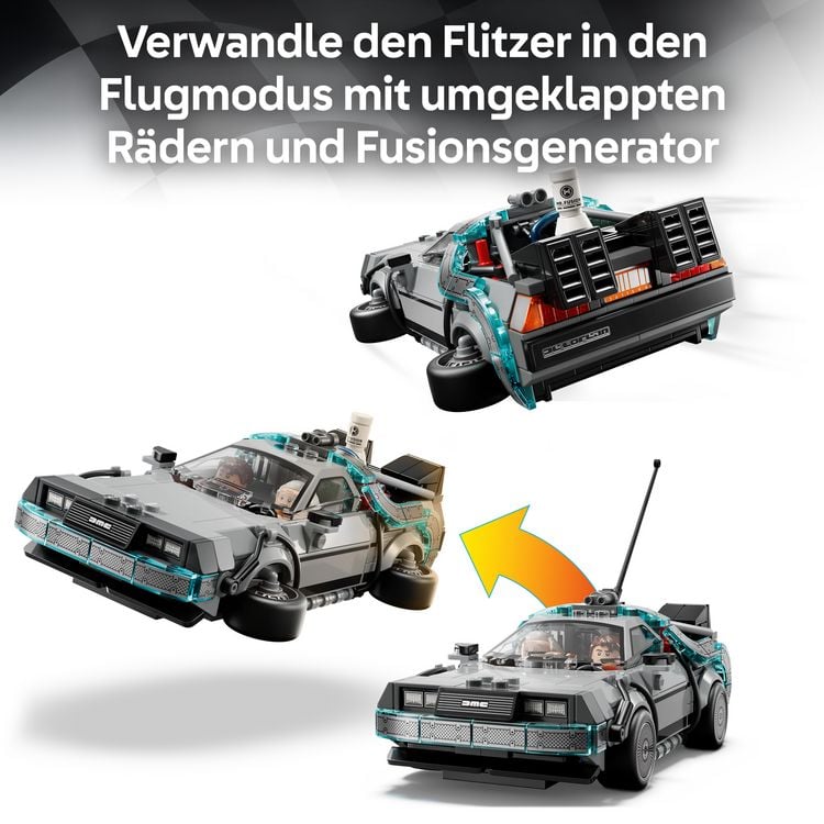 Produktbild: LEGO Speed Champions 77256 Zeitmaschine aus Zur&uuml;ck in die Zukunft