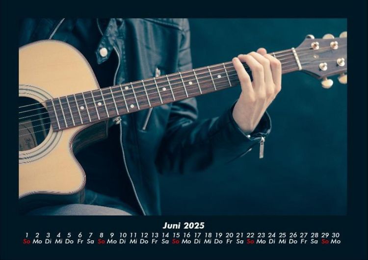 Produktbild: Musik 2025 Fotokalender DIN A4