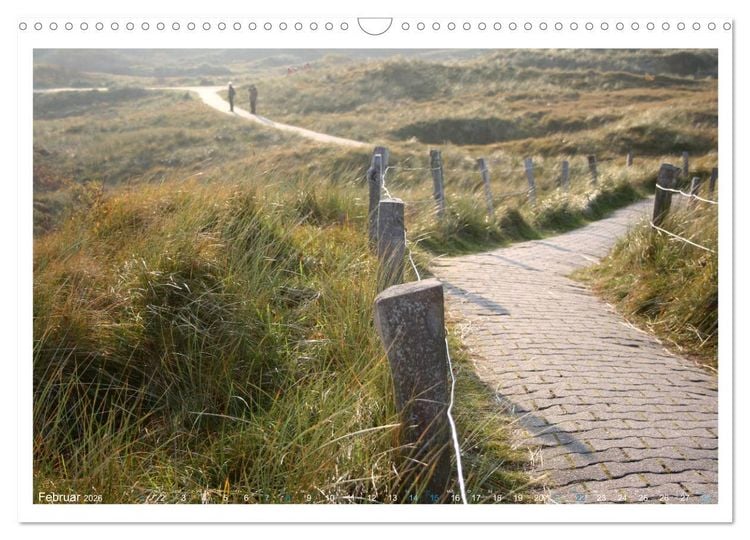 Produktbild: OP SPIEKEROOG (Wandkalender 2026 DIN A3 quer), CALVENDO Monatskalender