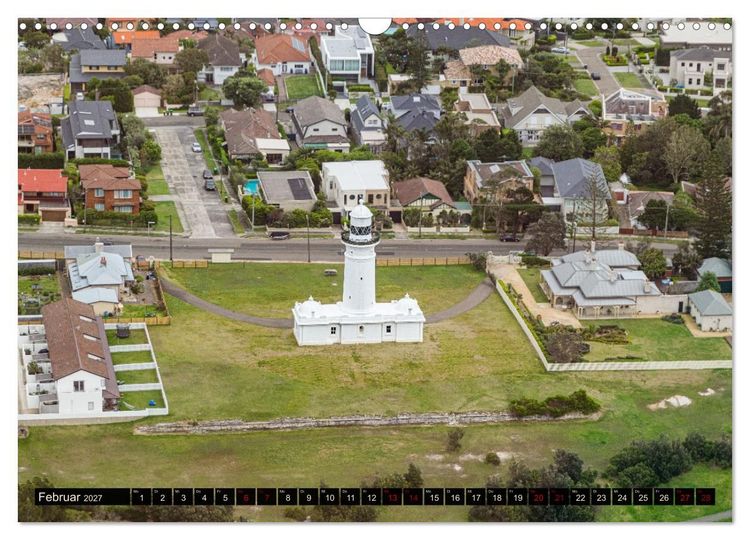 Produktbild: Ein Tag in Sydney - eine etwas andere Sicht (Wandkalender 2027 DIN A3 quer), CALVENDO Monatskalender