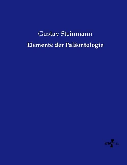 Produktbild: Elemente der Pal&auml;ontologie