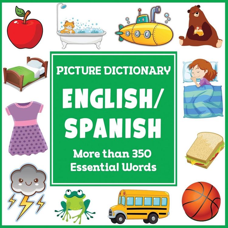 Produktbild: English Spanish Picture Dictionary